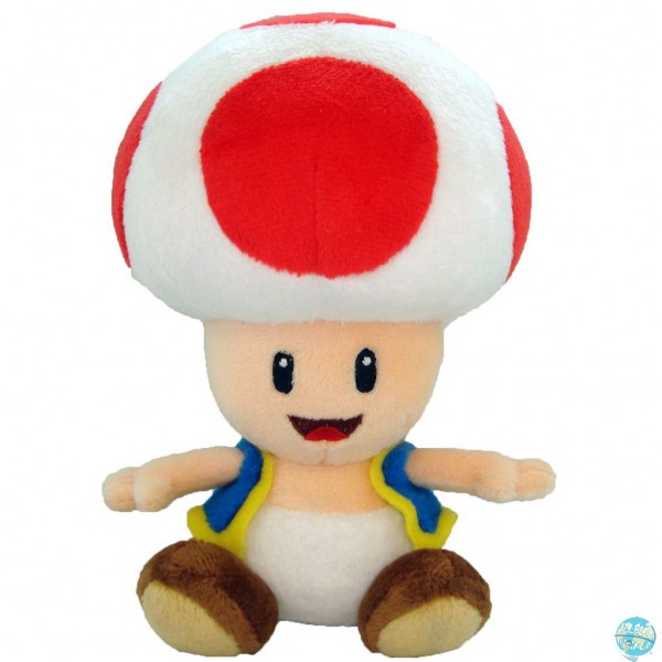 Nintendo Toad Plüschfigur rot 17cm: Together+