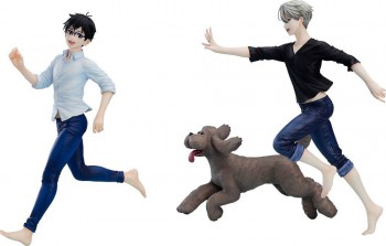 Yuri!!! on Ice - Yuri, Victor & Makkachin Statue: Good Smile Company Yuri!!! on Ice - Yuri, Victor & Makkachin Statue: Good Smile Company