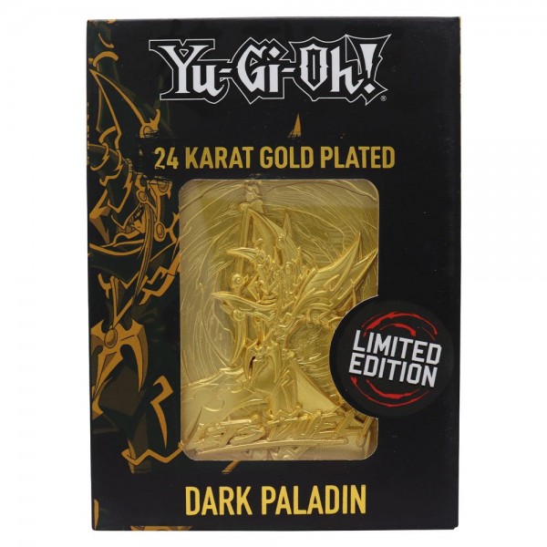 Yu-Gi-Oh! - Dark Paladin Karte / Replika (vergoldet): FaNaTik