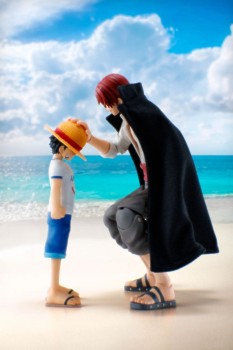One Piece - Shanks & Monkey D. Luffy Actionfigur / S.H.Figuarts - Childhood Ver.: Tamashii Nations One Piece - Shanks & Monkey D. Luffy Actionfigur / S.H.Figuarts - Childhood Ver.: Tamashii Nations