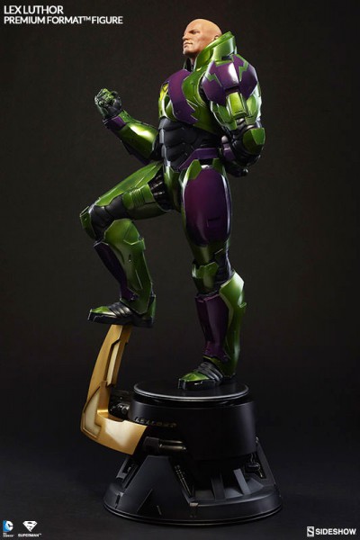 DC Comics - Lex Luthor Statue / Power Suit: Sideshow Collectibles