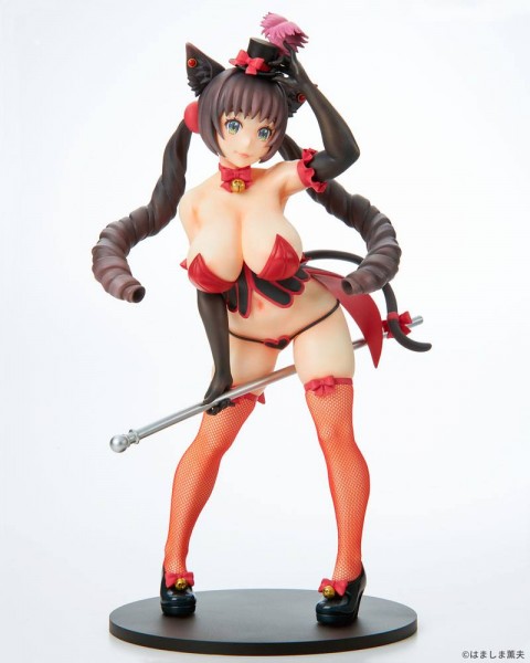 Burlesque Cat - Bell Statue / Black Cat Version: Q-Six