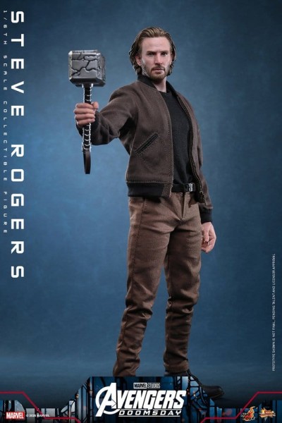 Marvel Avengers - Steve Rogers Actionfigur / Doomsday Movie Masterpiece: Hot Toys
