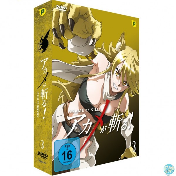 Akame ga KILL – Box 3 Ep. 13-18 DVD: Peppermint