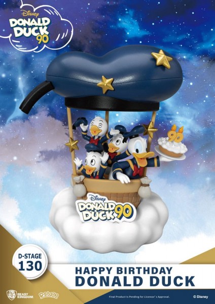 Disney D-Stage - Donald Duck / 90th-Happy Birthday Edition: Beast Kingdom Toys