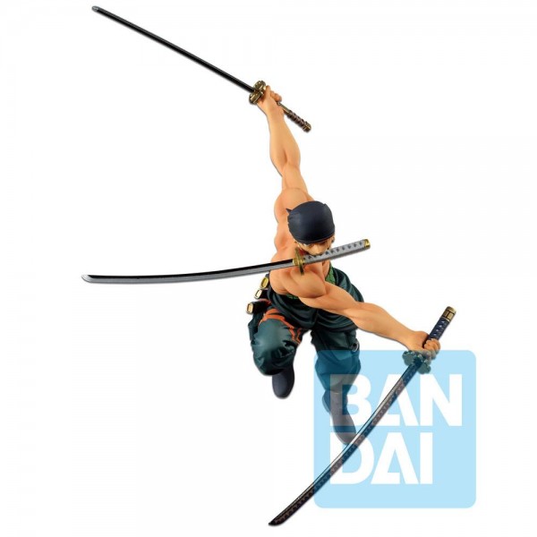 One Piece - Lorenor Zorro Figur / Ichibansho - Banquet Rob: Bandai