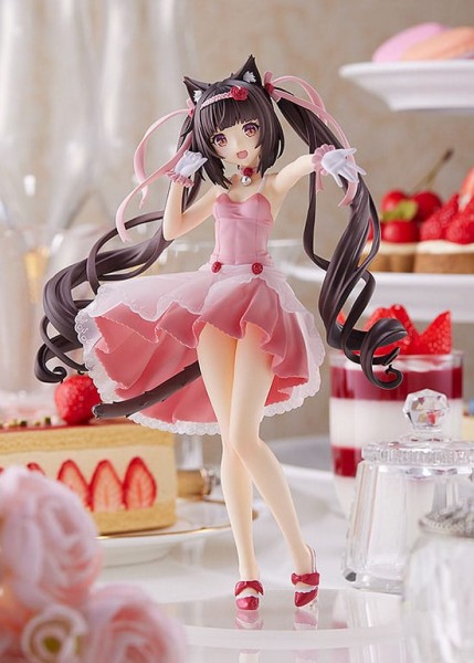 Nekopara - Chocola Statue / Pop Up Parade - Cocktail Dress Version: Good Smile Company