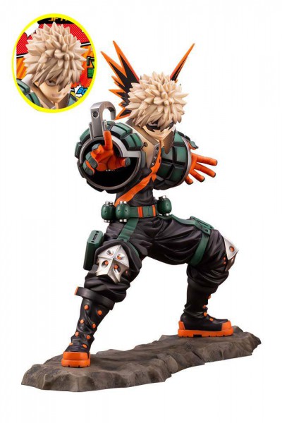 My Hero Academia - Katsuki Bakugo Statue / ARTFXJ - Exclusive Version: Kotobukiya