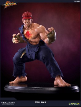 Street Fighter IV - Evil Ryu Statue: Pop Culture Shock Street Fighter IV - Evil Ryu Statue: Pop Culture Shock