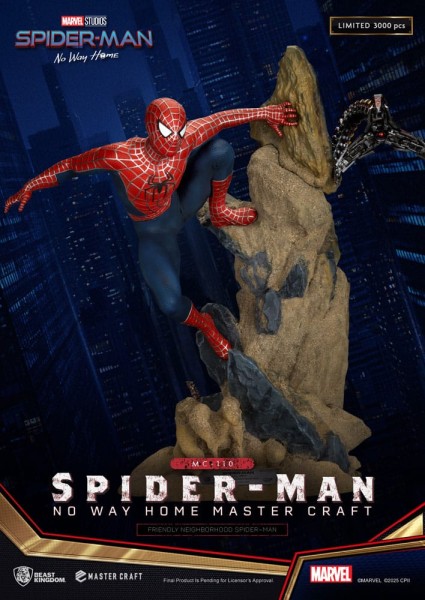 Spider-Man - Friendly Neighborhood Spider-Man Statuen / No Way Home Master Craft: Beast Kingdom Toys