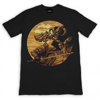 Dark Souls - T-Shirt / Monster Axe - Unisex L: Unekorn Dark Souls - T-Shirt / Monster Axe - Unisex L: Unekorn