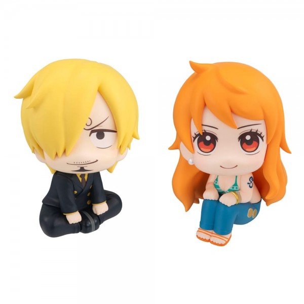 One Piece - Nami & Sanji Statue / Look Up (with gift): MegaHouse