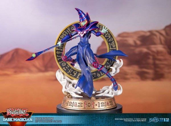 Yu-Gi-Oh! - Dark Magician Statue / Blue Version: First 4 Figures