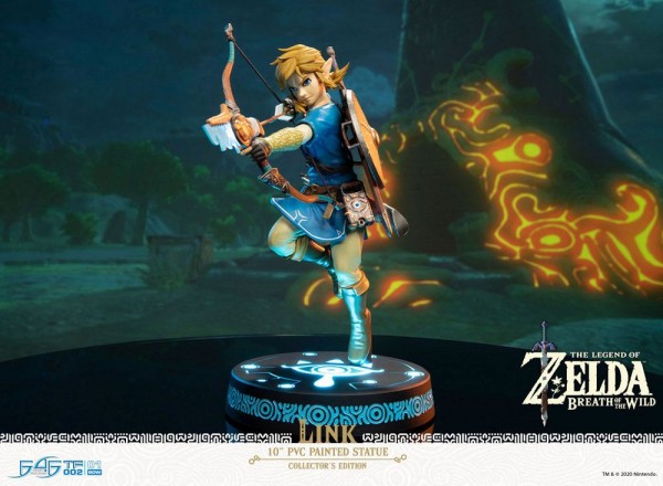 The Legend of Zelda Breath of the Wild - Link Statue / Collector's Edition: First 4 Figures