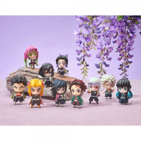 Demon Slayer- Minifiguren 10er-Set / Tanjiro & The Hashira Mascot Set A+B: MegaHouse