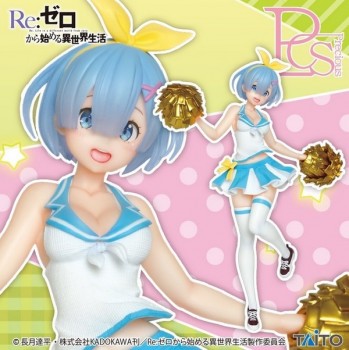 Re:Zero Starting Life in Another World - Rem Figur / Cheerleader Version: Taito Re:Zero Starting Life in Another World - Rem Figur / Cheerleader Version: Taito