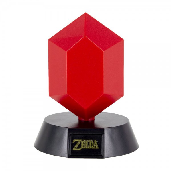 Legend of Zelda - 3D Icon Lampe / Roter Rubin: Paladone
