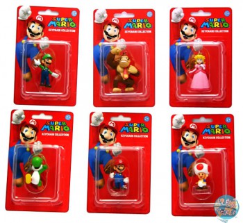 Vorschau: Nintendo Schlüsselanhänger 5-7cm Mario & Co. Vorschau: Nintendo Schlüsselanhänger 5-7cm Mario & Co.