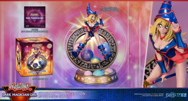 Yu-Gi-Oh! - Dark Magician Girl Statue / Vibrant Edition: First 4 Figures