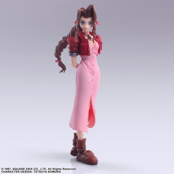 Final Fantasy VII - Aerith Gainsborough Actionfigur / Bring Arts Digital Plus Edition: Square-Enix