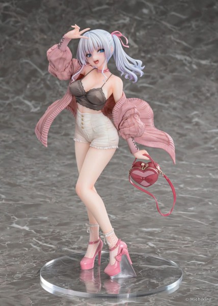 Original Character - Shion Passion Pink Statue / Illustration by Michiking: Vibrastar