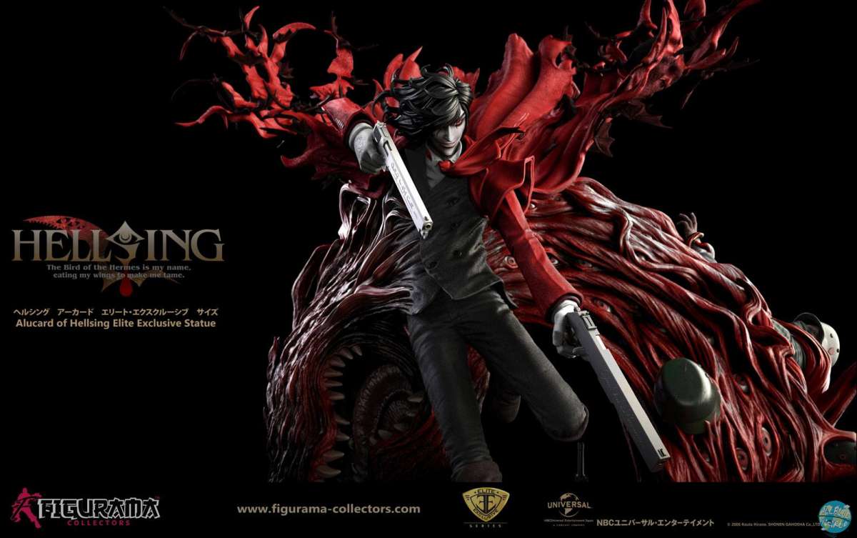 Hellsing: Ultimate - Alucard Statue | Allblue World: Anime