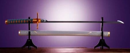Demon Slayer - Nichirin Schwert (Shinobo Kocho) Proplica Replik: Bandai Tamashii