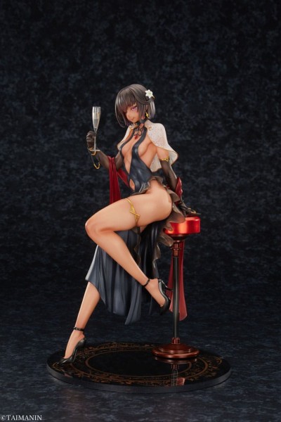 Taimanin RPGX - Adult Yukikaze Statue / Night Party Dress Version: Pure