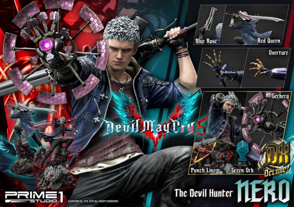 Devil May Cry 5 - Nero Statue / Deluxe Version: Prime 1 Studio