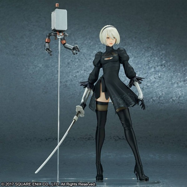 NieR:Automata - 2B (YoRHa No. 2 Type B) Statuen / Deluxe Version: Flare