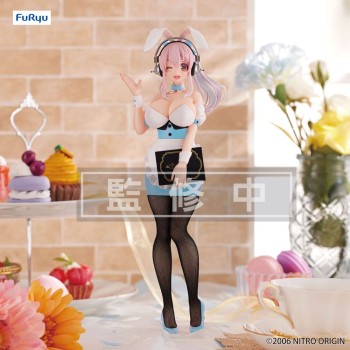Super Sonico Figur / BiCute Bunnies - Waitress Light Blue Color Version: Furyu Super Sonico Figur / BiCute Bunnies - Waitress Light Blue Color Version: Furyu