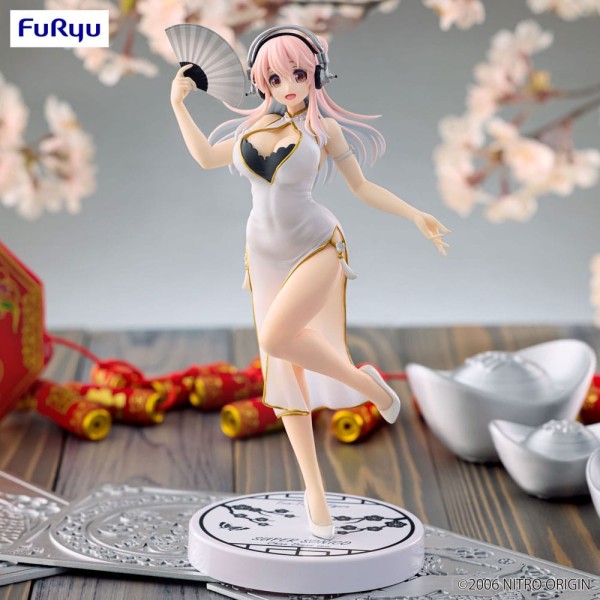 Super Sonico - Sonico Figur / Trio-Try-iT - White China Dress: Furyu