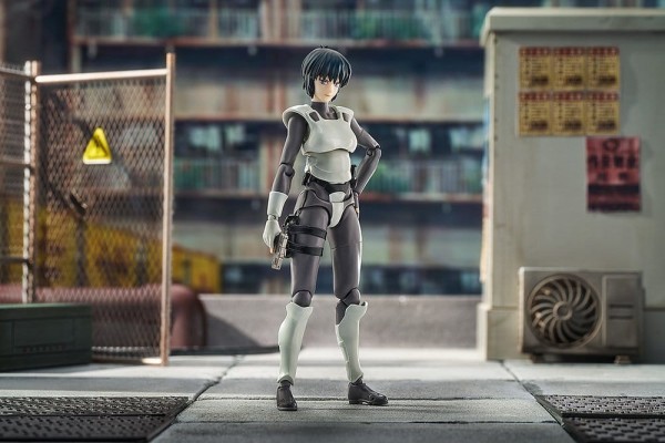 Ghost in the Shell - Motoko Kusanagi Actionfigur / (1995) Hyper Body - (Simple Armored Suit Ver.): G