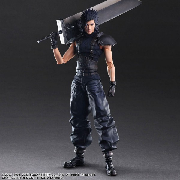 Final Fantasy VII Crisis Core -Reunion Soldier 1St Class Zack Fair Actionfigur / Play Arts Kai: Sq