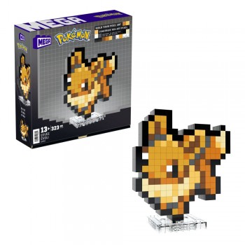 Pokémon - MEGA Bauset - Evoli Pixel Art: Mattel Pokémon - MEGA Bauset - Evoli Pixel Art: Mattel