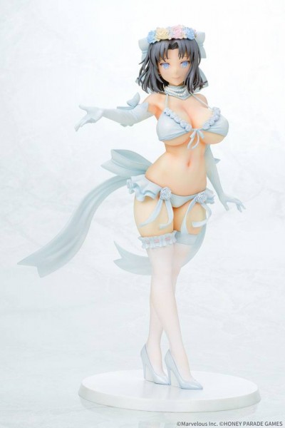 Shinobi Master Senran Kagura New Link - Yumi Statue / Wedding 2018 White Version: Q-Six