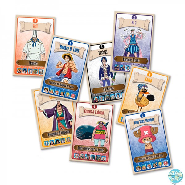 One Piece Kartenspiel - Jeu de 7 Familles