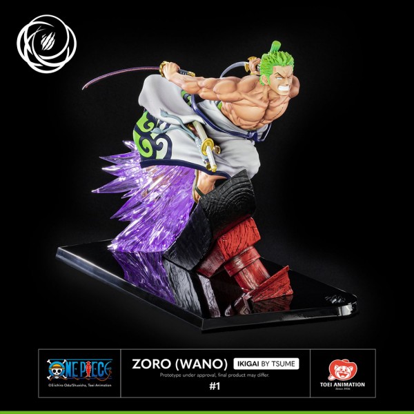 One Piece - Zorro (Wano) Statue / Ikiga [RÜCKLÄUFER]i: Tsume