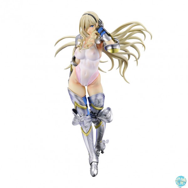 Walkure Romanze - Celia Statue - White Swimsuit Version: Q-Six