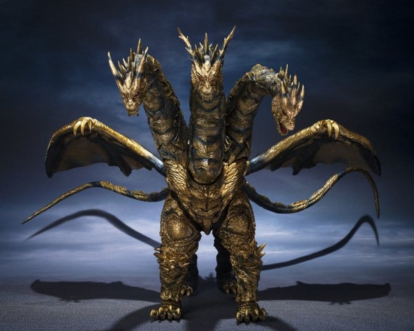 Godzilla - Kaizer Ghidorah Actionfigur / S.H.MonsterArts: Bandai Tamashii Nations