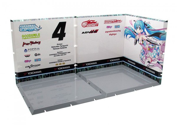 Dioramension - Racing Miku 2019 (Pit A) / Zubehör-Set: PLM