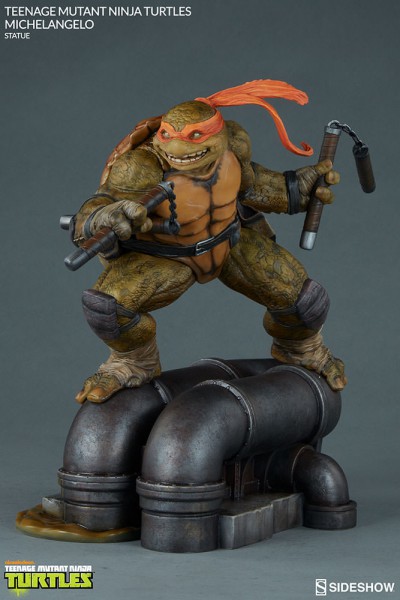 Teenage Mutant Ninja Turtles - Michelangelo Statue: Sideshow Collectibles