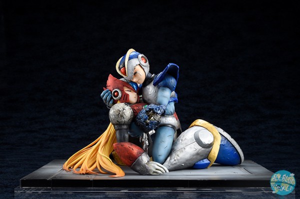 Mega Man X - X & Zero Statue: Hobby Japan