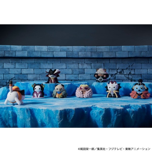 One Piece - Mega Cat Project Nyan Piece Nyan! Luffy & the Seven Warlords of the Sea Minifiguren / (R