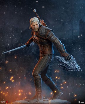 The Witcher 3: Wild Hunt - Geralt von Riva Statue: Sideshow Collectibles The Witcher 3: Wild Hunt - Geralt von Riva Statue: Sideshow Collectibles