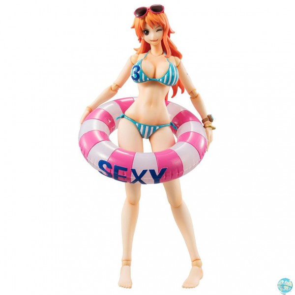One Piece - Nami Actionfigur - Variable Action Heroes / Summer Vacation: MegaHouse