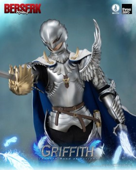 Berserk - Griffith Actionfigur / Reborn Band of Falcon: ThreeZero Berserk - Griffith Actionfigur / Reborn Band of Falcon: ThreeZero