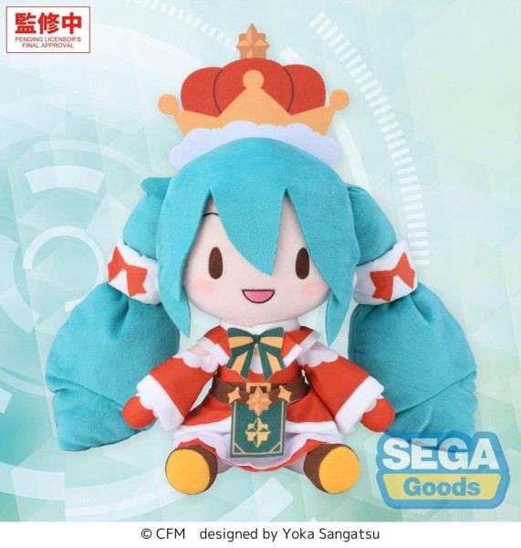 Hatsune Miku - Hatsune Miku Plüschfigur / fuwa petit - Christmas 2026 Version: Sega