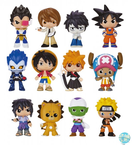 Best of Anime - Mystery Minifiguren Blindbox / One Piece - Dragonball - Death Note - Bleach - Naruto