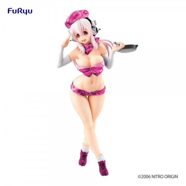 Super Sonico Special - Super Sonico Figur / Military Version: FuRyu